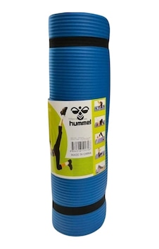 Hummel Nbr 10 Mm Taşıma Askılı Pilates Minderi Yoga Matı Mavi Siyah Hummel Nbr 10 Mm Taşıma Askılı Pilates Minderi Yoga Matı Mavi Siyah
