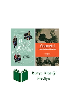Üç Silahşörler Yirmi Yıl Sonra Ciltli + Geometri + Dünya Klasiği Hediye Üç Silahşörler Yirmi Yıl Sonra Ciltli + Geometri + Dünya Klasiği Hediye
