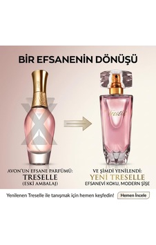 Treselle Edp 50 Ml Efsane Yeni Şişesinde Treselle Edp 50 Ml Efsane Yeni Şişesinde