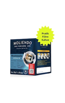 Moliendo Guatemala Antigua Hb Pratik Filtre Kahve 10 x 10 G Moliendo Guatemala Antigua Hb Pratik Filtre Kahve 10 x 10 G