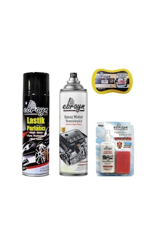 Motor Temizleyici Lastik Parlatıcı Süt Silikon Sünger Ebrayn Motor Temizleyici Lastik Parlatıcı Süt Silikon Sünger Ebrayn