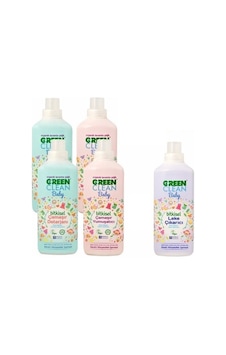 U Green Clean Baby Bitkisel Çamaşır Deterjanı Ve Yumuşatıcı 4'lü U Green Clean Baby Bitkisel Çamaşır Deterjanı Ve Yumuşatıcı 4'lü