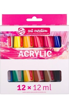 Talens Acrylic Colour Set 12 X 12 Ml Karışık Çok Renkli Talens Acrylic Colour Set 12 X 12 Ml Karışık Çok Renkli