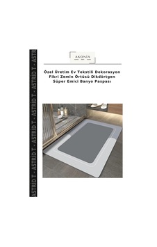 Özel Üretim Ev Tekstili Dekorasyon Fikri Zemin Örtüsü Dikdörtgen Süper Emici Banyo Paspası Dİğer Özel Üretim Ev Tekstili Dekorasyon Fikri Zemin Örtüsü Dikdörtgen Süper Emici Banyo Paspası Dİğer