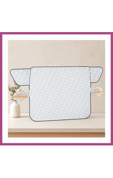 Gees Global Buz Önleyici Oto Branda 230x120 Cm Ayna Kapaklı, Emniyet Kanatlı Gbzs Gees Global Buz Önleyici Oto Branda 230x120 Cm Ayna Kapaklı, Emniyet Kanatlı Gbzs