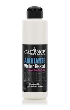 Cadence Ambiente Islak Zemin Boyası 250 Ml Pak Beyaz + 10 G Katalizör Cadence Ambiente Islak Zemin Boyası 250 Ml Pak Beyaz + 10 G Katalizör