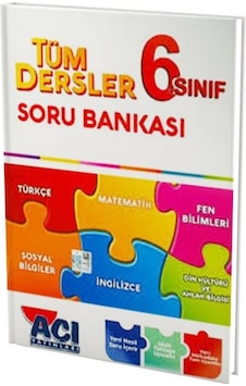 6.Sınıf Tüm Dersler Soru Bankası Açı Yayınları 6.Sınıf Tüm Dersler Soru Bankası Açı Yayınları