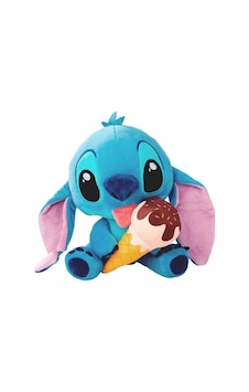 Dondurma Yiyen Stitch Peluş 25 Cm 001 - Beyaz Dondurma Yiyen Stitch Peluş 25 Cm 001 - Beyaz