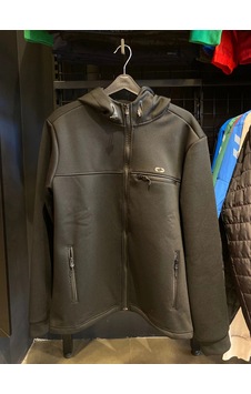 Crozwise Erkek Su İtici Kapşonlu Sweatshirt Siyah Crozwise Erkek Su İtici Kapşonlu Sweatshirt Siyah