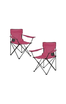 2'li Kamp Sandalyesi Bordo