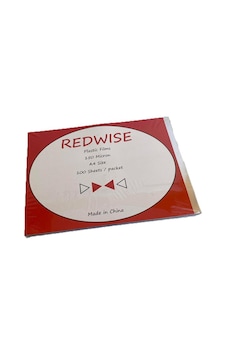 Redwise A4 Şeffaf Cilt Kapağı 150 Micron 100'lü Paket - Asetat Kağıdı