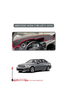 Mercedes W204 C180 2011-2015torpido Koruma Halısı Gri Kenar Mercedes W204 C180 2011-2015torpido Koruma Halısı Gri Kenar