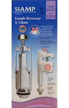 SIAMP KOMPLE REZERVUAR İÇ TAKIM 22/93 MODEL SIAMP KOMPLE REZERVUAR İÇ TAKIM 22/93 MODEL