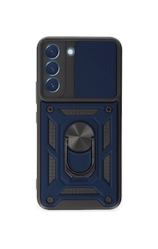 Samsung Galaxy S24 Kılıf Pars Lens Yüzüklü Silikon - Lacivert Samsung Galaxy S24 Kılıf Pars Lens Yüzüklü Silikon - Lacivert
