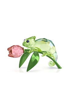 5719811 Swarovski Biblo Idyllıa:chameleon And Tulıp