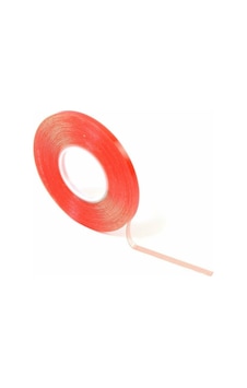 Kırmızı Şeffaf Çift Taraflı Bant 10 Mm Kırmızı Şeffaf Çift Taraflı Bant 10 Mm