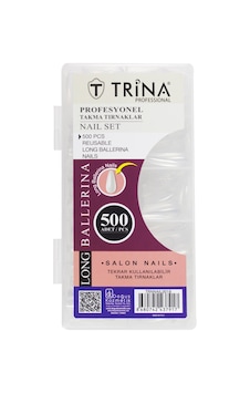 Trina Long Ballerina Takma Tırnak 500'lü Kutulu Trnnaıl0018 Trina Long Ballerina Takma Tırnak 500'lü Kutulu Trnnaıl0018
