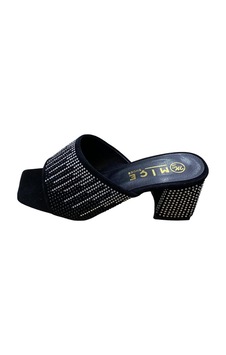 Miçe Shoes Kadın Taşlı Kalın Topuklu Terlik Siyah Taşlı - 873531903 Siyah Taşlı Miçe Shoes Kadın Taşlı Kalın Topuklu Terlik Siyah Taşlı - 873531903 Siyah Taşlı