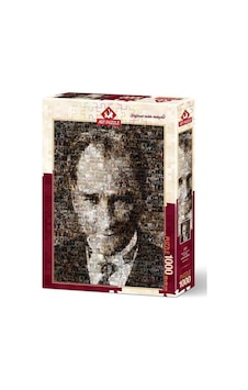 Mustafa Kemal Atatürk Kolaj 4405 1000 Parça Mustafa Kemal Atatürk Kolaj 4405 1000 Parça