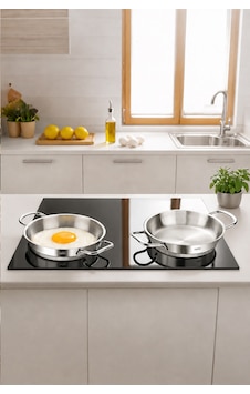 Silver Çelik 2 Parça İtalyan Omlet Sahan Seti 18-20 Cm Gri Silver Çelik 2 Parça İtalyan Omlet Sahan Seti 18-20 Cm Gri