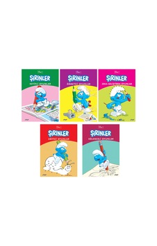 Şirinler 4-8 Yaş Oyunlar Serisi 5 Kitap - Peyo - Pogo Çocuk Şirinler 4-8 Yaş Oyunlar Serisi 5 Kitap - Peyo - Pogo Çocuk