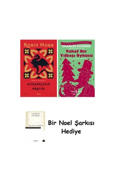 Suikastçinin Arayışı Ciltli + Tuhaf Bir Yılbaşı Öyküsü + Bir Noel Şarkısı Suikastçinin Arayışı Ciltli + Tuhaf Bir Yılbaşı Öyküsü + Bir Noel Şarkısı