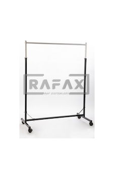 Rafax, Tekerlekli Elbise Askılığı 120 Cm, Tekli Kıyafet Askılığı (491440150) Rafax, Tekerlekli Elbise Askılığı 120 Cm, Tekli Kıyafet Askılığı (491440150)