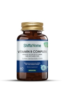Shiffa Home Vitamin B Complex 60 Tablet Takviye Edici Gıda Shiffa Home Vitamin B Complex 60 Tablet Takviye Edici Gıda