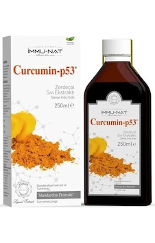 İmmunat Zerdeçal Ekstraktı Curcuminp53 250 Ml İmmunat Zerdeçal Ekstraktı Curcuminp53 250 Ml