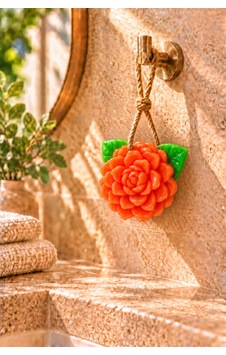 Dekoratif Kokulu Sabun & Peeling Etkili Asılabilir Dekoratif Banyo Sabunu & Turuncu Yasemin Şekilli Katı Sabun 10,5x9,5 Cm - 938181363 Diğer Dekoratif Kokulu Sabun & Peeling Etkili Asılabilir Dekoratif Banyo Sabunu & Turuncu Yasemin Şekilli Katı Sabun 10,5x9,5 Cm - 938181363 Diğer