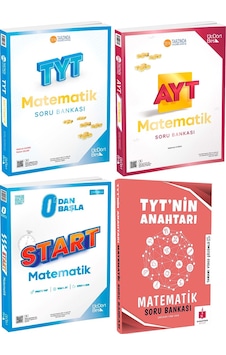 2026 Anahtar Kitap Tyt Matematik Soru Bankası Ve 345 Tyt Ayt Matematik Süper 4'lü 2026 Anahtar Kitap Tyt Matematik Soru Bankası Ve 345 Tyt Ayt Matematik Süper 4'lü