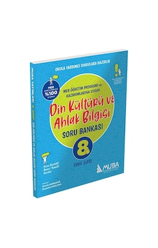 8. Sınıf Din Kültürü Ve Ahlak Bilgisi Soru Bankası / Muba Yayınları / 9789756526774 8. Sınıf Din Kültürü Ve Ahlak Bilgisi Soru Bankası / Muba Yayınları / 9789756526774