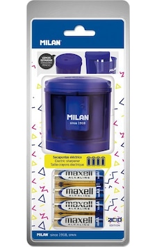 MILAN BWM10149 ACID ELEKTRİKLİ MAVİ KALEMTRAŞ BLISTER MILAN BWM10149 ACID ELEKTRİKLİ MAVİ KALEMTRAŞ BLISTER