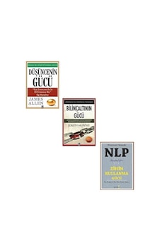 Düşüncenin Gücü - Bilinçaltının Gücü - Nlp Zihin Kullanma Gücü 3 Kitap Düşüncenin Gücü - Bilinçaltının Gücü - Nlp Zihin Kullanma Gücü 3 Kitap