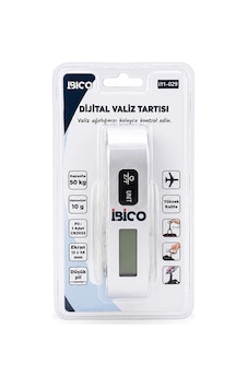 Ventra Dijital Valiz Terazisi 50kg - 10g Hassasiyet Ventra
