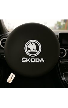 Skoda Araba Penye Kumaş Direksiyon Kılıfı Siyah - Direksiyon Koruyucu Kılıf Siyah Skoda Araba Penye Kumaş Direksiyon Kılıfı Siyah - Direksiyon Koruyucu Kılıf Siyah