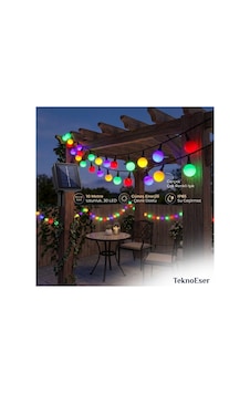 50 Led 7 Metre Güneş Enerjili Solar Peri Led Işık Zinciri Top Lambalı Rgb Çok Renkli Dış Mekan Su Geçirmez Bahçe Balkon Süsleme 50 Led 7 Metre Güneş Enerjili Solar Peri Led Işık Zinciri Top Lambalı Rgb Çok Renkli Dış Mekan Su Geçirmez Bahçe Balkon Süsleme
