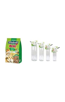 Hamster Başlangıç Seti - Vitakraft Yem 1000 G + Pawise Suluk 250 Ml Hamster Başlangıç Seti - Vitakraft Yem 1000 G + Pawise Suluk 250 Ml