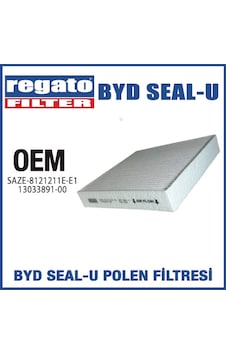Regato Filter Byd Seal-u Polen Kabin Filtresi Oem Kalitesinde Regato Filter Byd Seal-u Polen Kabin Filtresi Oem Kalitesinde