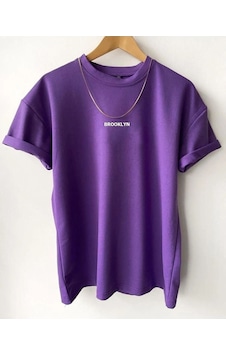 Altamira Unisex Brooklyn Baskılı Oversize Tshirt 001 Altamira Unisex Brooklyn Baskılı Oversize Tshirt 001
