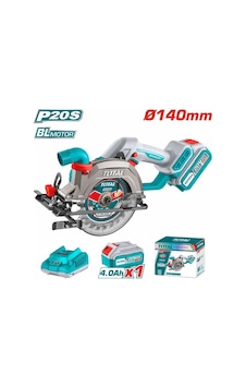 Total TSLI14021 20 V 4.0 Ah Akülü Daire Testere 140 MM Total TSLI14021 20 V 4.0 Ah Akülü Daire Testere 140 MM