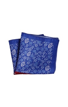 Omark Cotton İpek Mendil No4 Mavi Omark Cotton İpek Mendil No4 Mavi