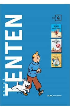 Tenten Cilt 4 - Üç Kitap Bir Arada - Kutulu - Herge - Alfa Yayıncılık Tenten Cilt 4 - Üç Kitap Bir Arada - Kutulu - Herge - Alfa Yayıncılık