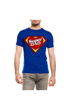 Noıssey Köstebek Etiket Super Dad T-shirt Et580 Lacivert Noıssey Köstebek Etiket Super Dad T-shirt Et580 Lacivert