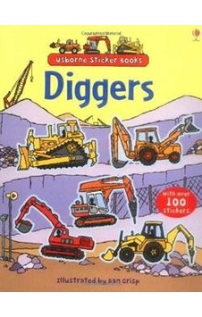 Diggers Sticker Book - Usborne Diggers Sticker Book - Usborne