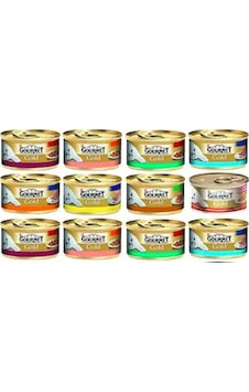 Gourmet Gold Süper Karışık Konserve Yetişkin Kedi Maması 48 x 85 G Gourmet Gold Süper Karışık Konserve Yetişkin Kedi Maması 48 x 85 G