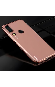 Huawei Honor Play Kılıf Dört Köşeli Lazer Silikon Kılıf Rose Gold Huawei Honor Play Kılıf Dört Köşeli Lazer Silikon Kılıf Rose Gold