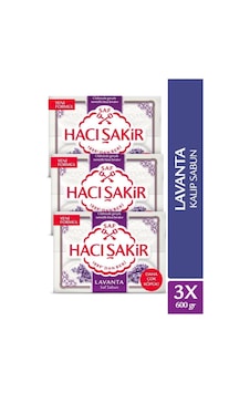 Hacı Şakir Saf Lavanta Banyo Sabunu 4'lü 3 x 150 G