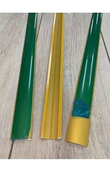 Alüminyum Sarı Kapı Eşik Profili Parke Kapı Altı Çıtası Yapışkanlı 90 Cm Alüminyum Sarı Kapı Eşik Profili Parke Kapı Altı Çıtası Yapışkanlı 90 Cm