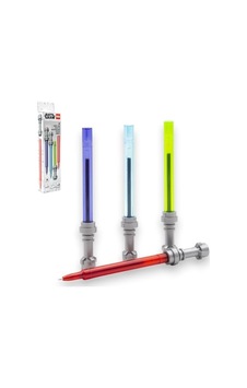 4 Renkli Jel Kalem, Star Wars Temalı Işıltılı Tasarım 124-Pembe 4 Renkli Jel Kalem, Star Wars Temalı Işıltılı Tasarım 124-Pembe